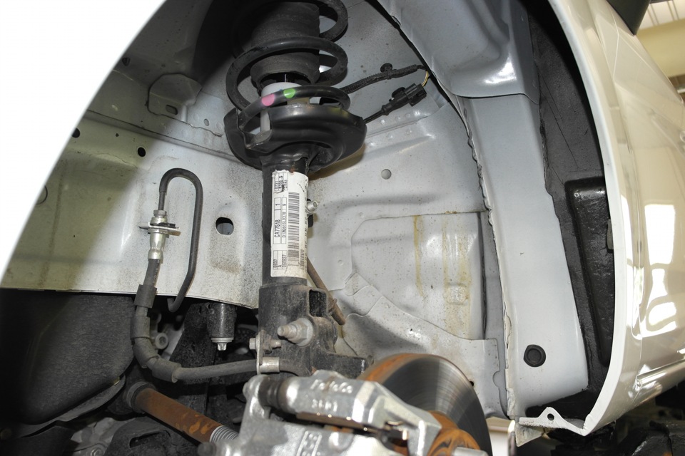 антикор днища та арок коліс Ford Fiesta VI 3