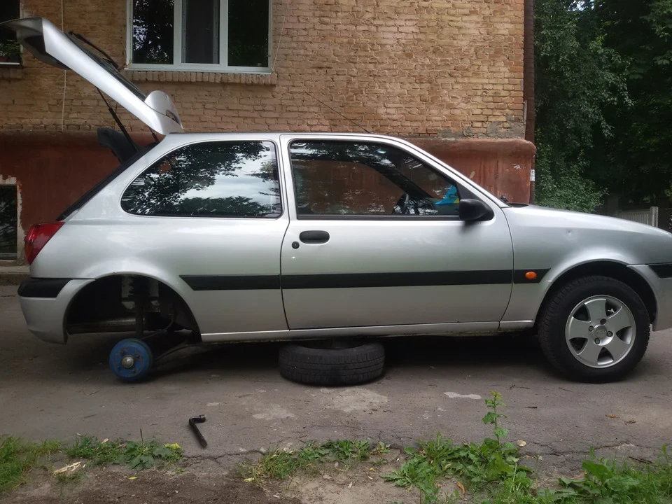 Фарбування супортів та барабанів.