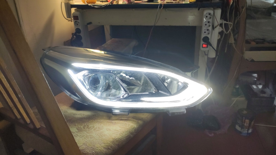 Встановлення та активація заводських фар з LED ДХО. 1