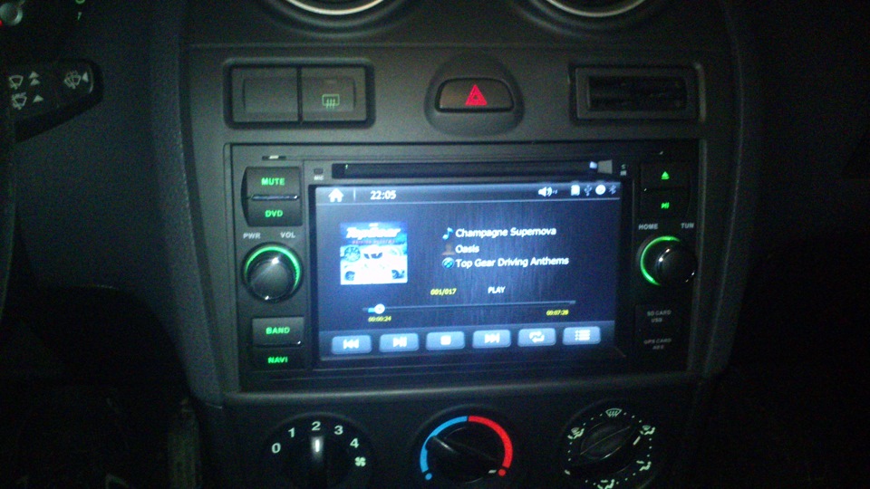 DVD/GPS у штатне місце 5