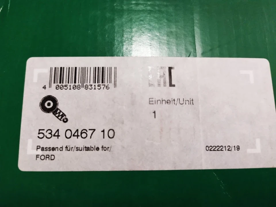 Натягувач ременя поліклінового (привідного) INA 534046710 / Gates T36107 / Contitech 6PK2175