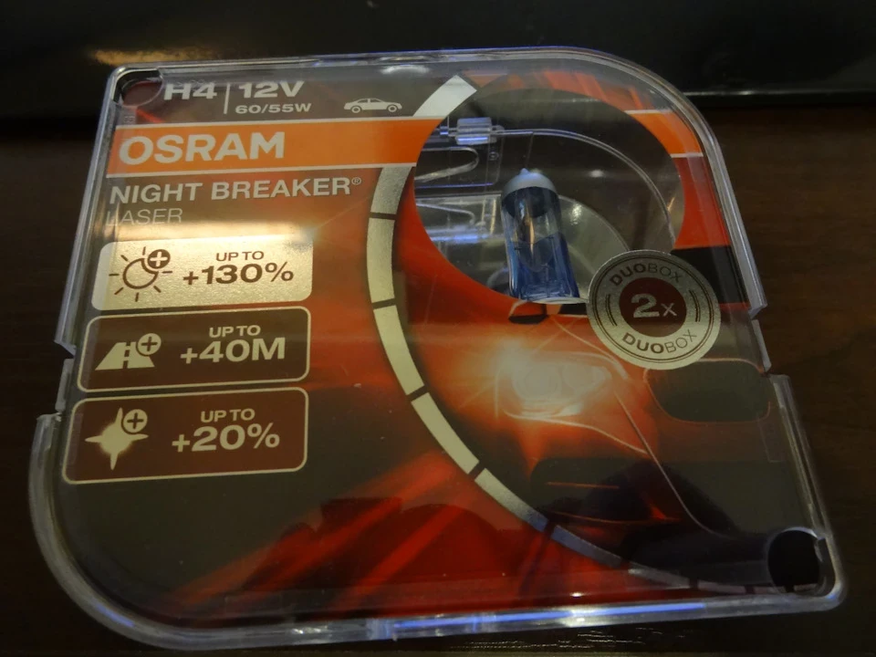 OSRAM Night Breaker Laser H4/12V/60/55W 64193NBL-HCB