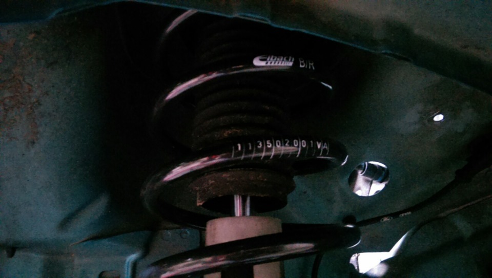 Встановлення гальм Ст і eibach front inside 4