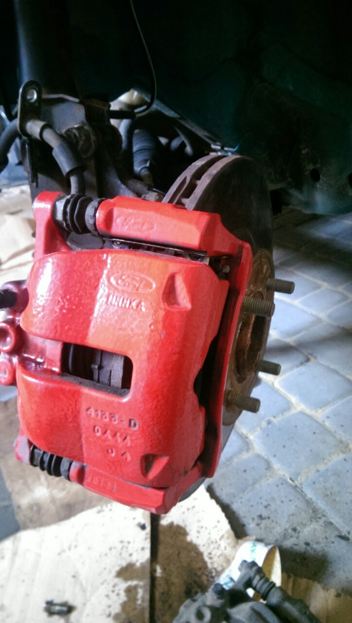 Встановлення гальм Ст і eibach front inside 2