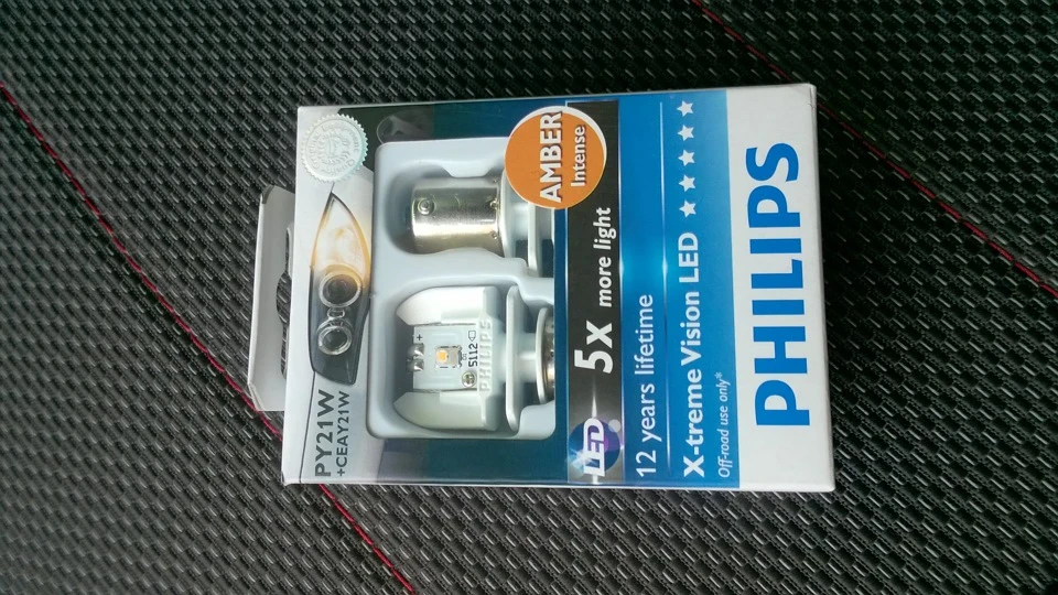Продовження теми PHILIPS X-treme Vision LED (покажчики поворотів)