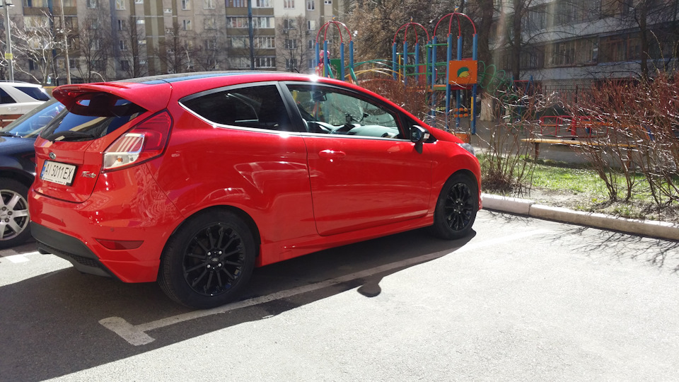 #Fiesta R&B. 195/55 R16 проти 195/45 R16 5