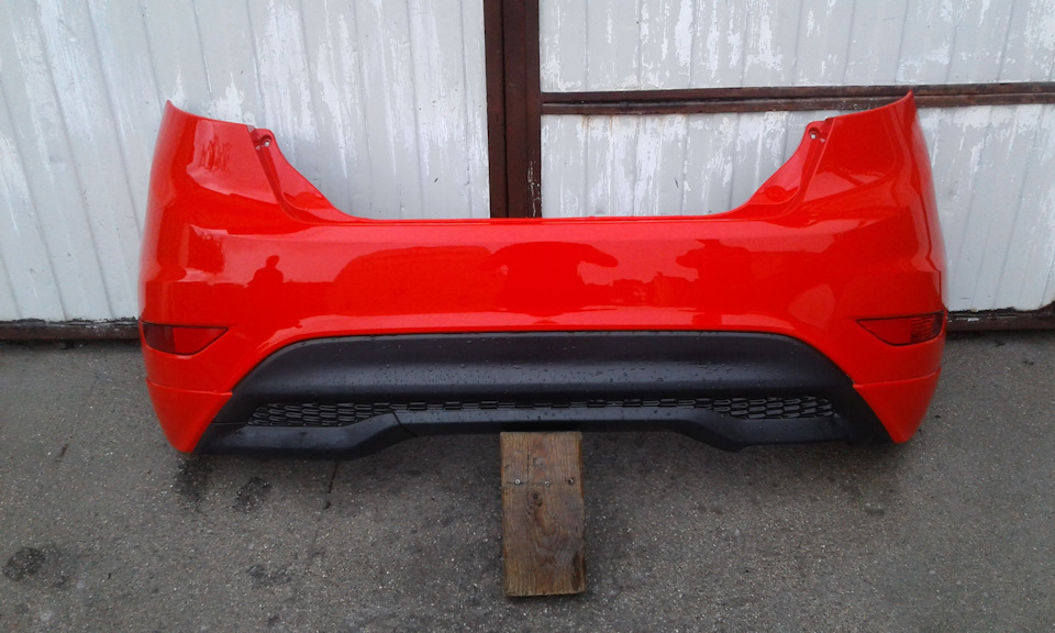 Види задніх дифузорів Fiesta mk7. Встановлення дифузора ST. 2