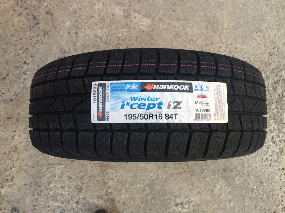 Зима Hankook Winter I*Cept IZ W606 195/50 R16 84T 1