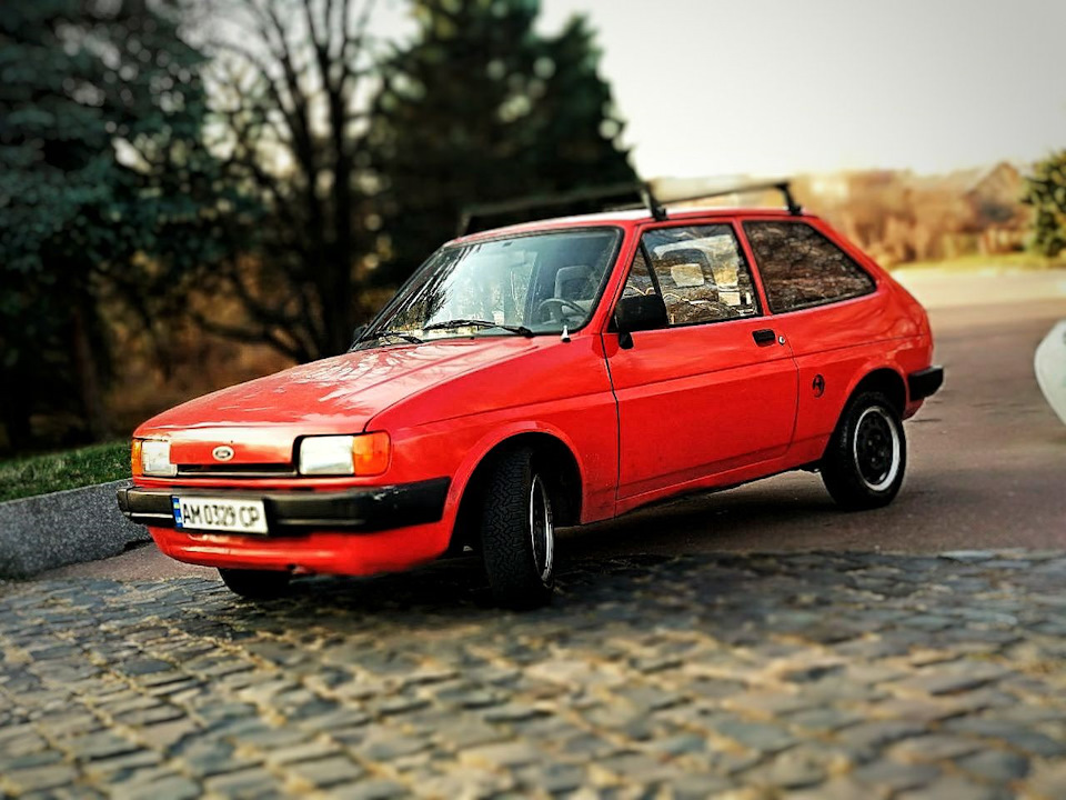Фото сесія Ford Fiesta MK 2 1986 5