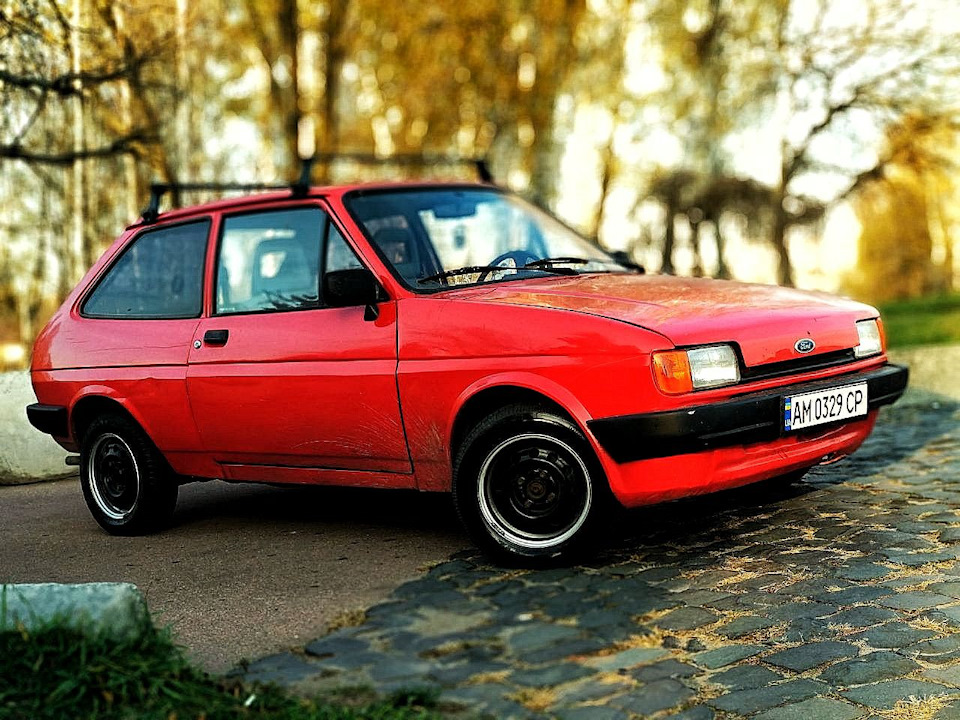 Фото сесія Ford Fiesta MK 2 1986 4