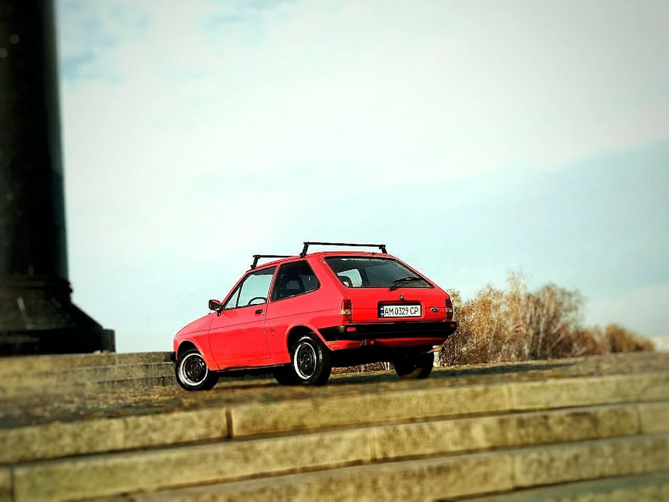 Фото сесія Ford Fiesta MK 2 1986