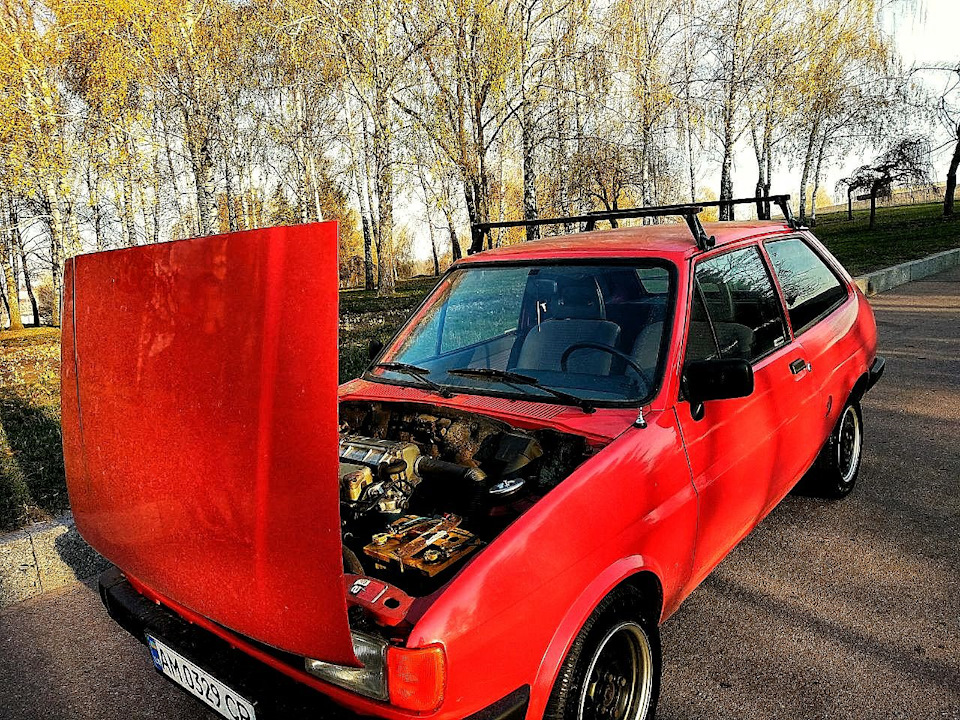 Фото сесія Ford Fiesta MK 2 1986 3