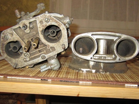 карби Dellorto - 36 + колектор 4
