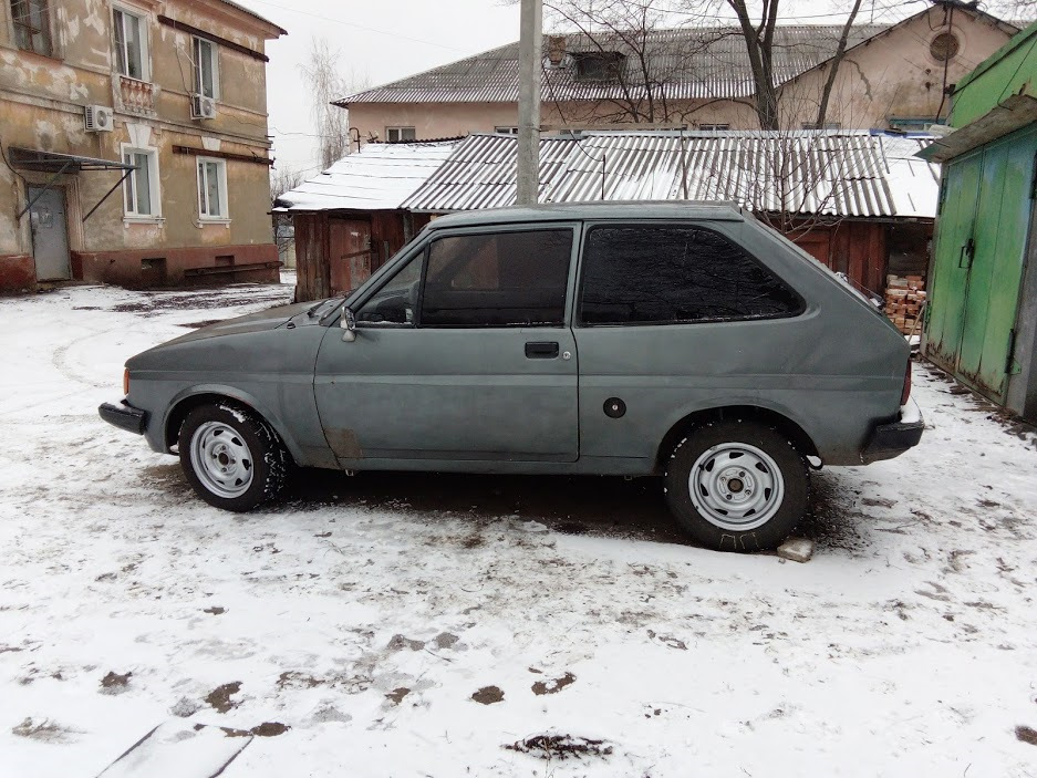 Фарбування дисків та шини зима 2