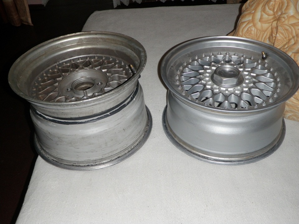 BBS RS в десять джей ширини. Причому все заводське. 3