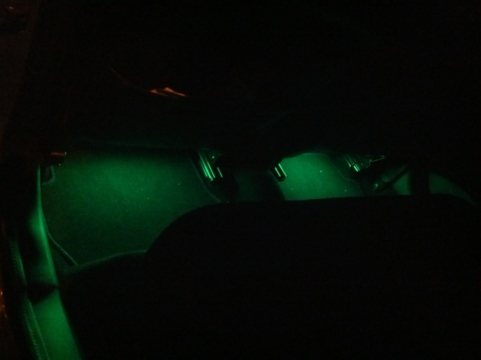 Rgb підсвічування ніг 2
