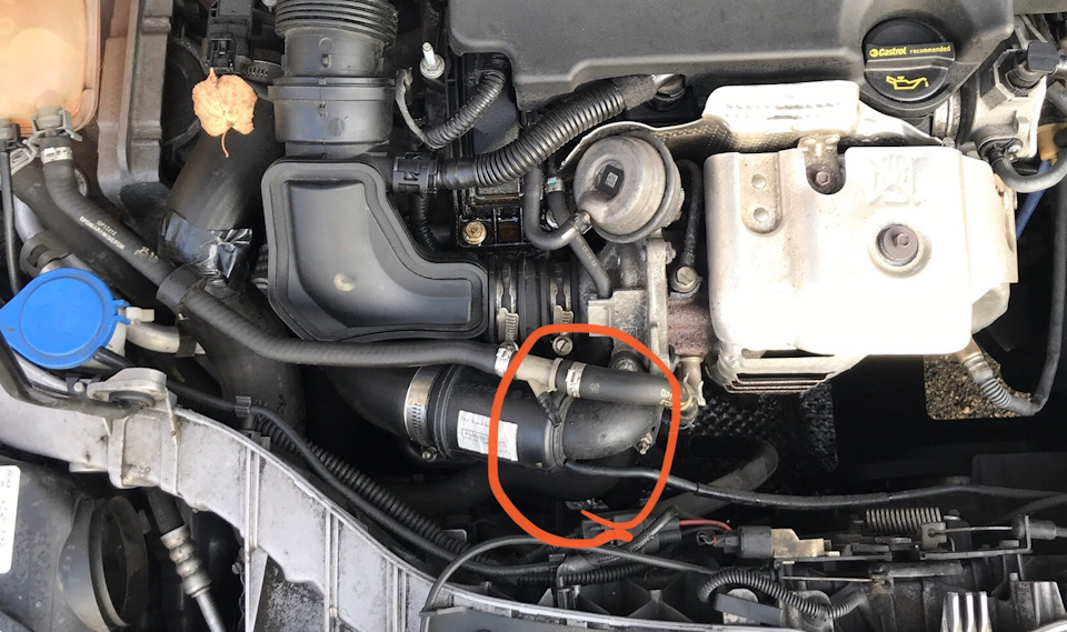 Ecoboost 1.0 - лопнув модернізований патрубок 3