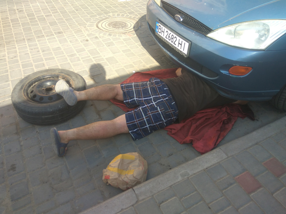 Випадкова заміна мастила в КПП або будьте уважні на парковках :) 2