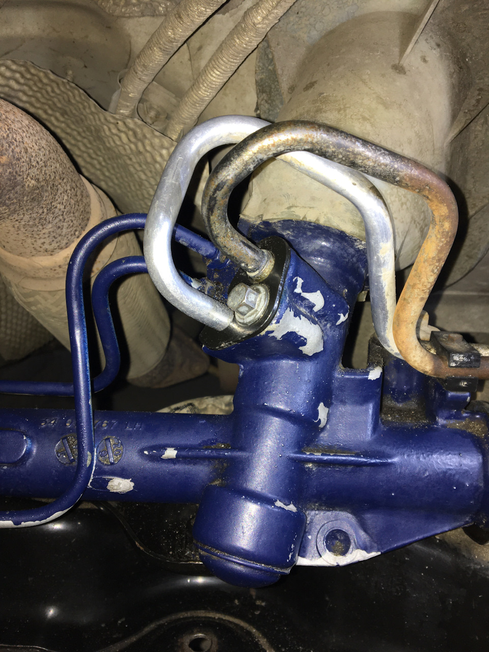 Теч кермової рейки. Ford 1344954/1344955. Ч.2 1