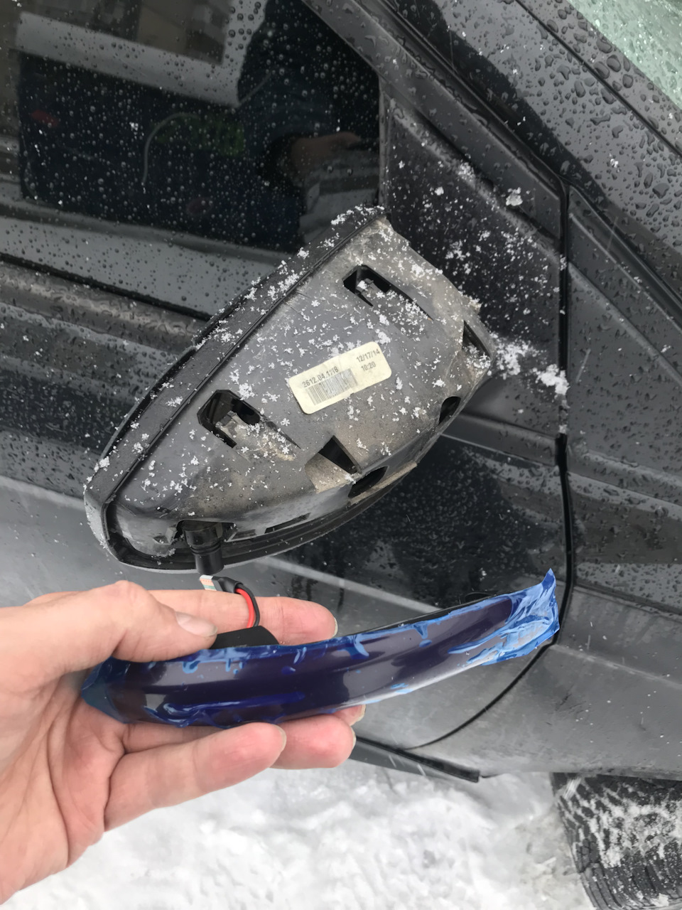 Заміна дзеркальних повторювачів поворотів на led. Ford Focus 3 3