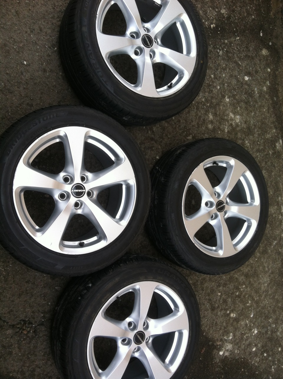 Продаю Borbet 8Jx17 5x108 ET40 з гумою, Україна 2