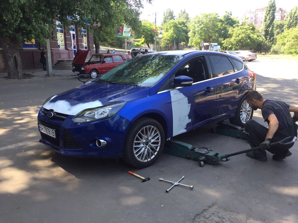 7. Перевзуття автомобіля.