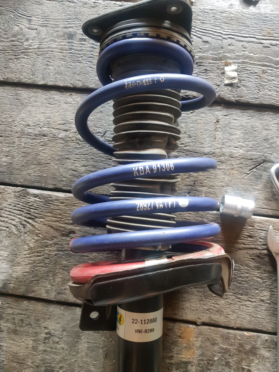 Підвіска, заміна амо BILSTEIN і пружин H&R -30