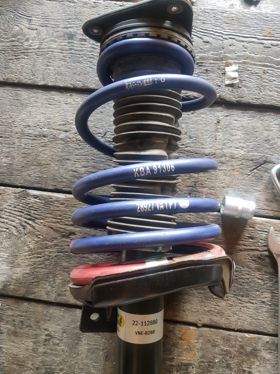 Підвіска, заміна амо BILSTEIN і пружин H&R -30 1