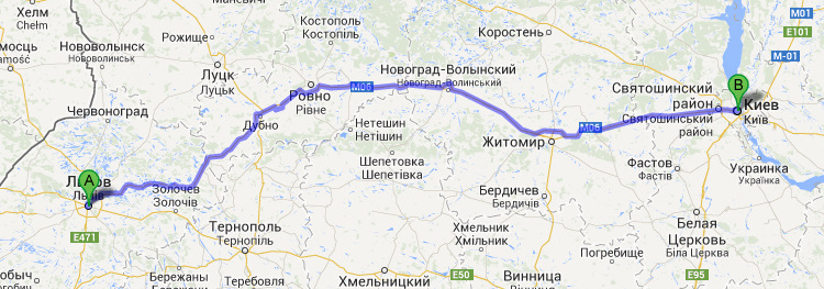 Київ - Львів - Київ 1