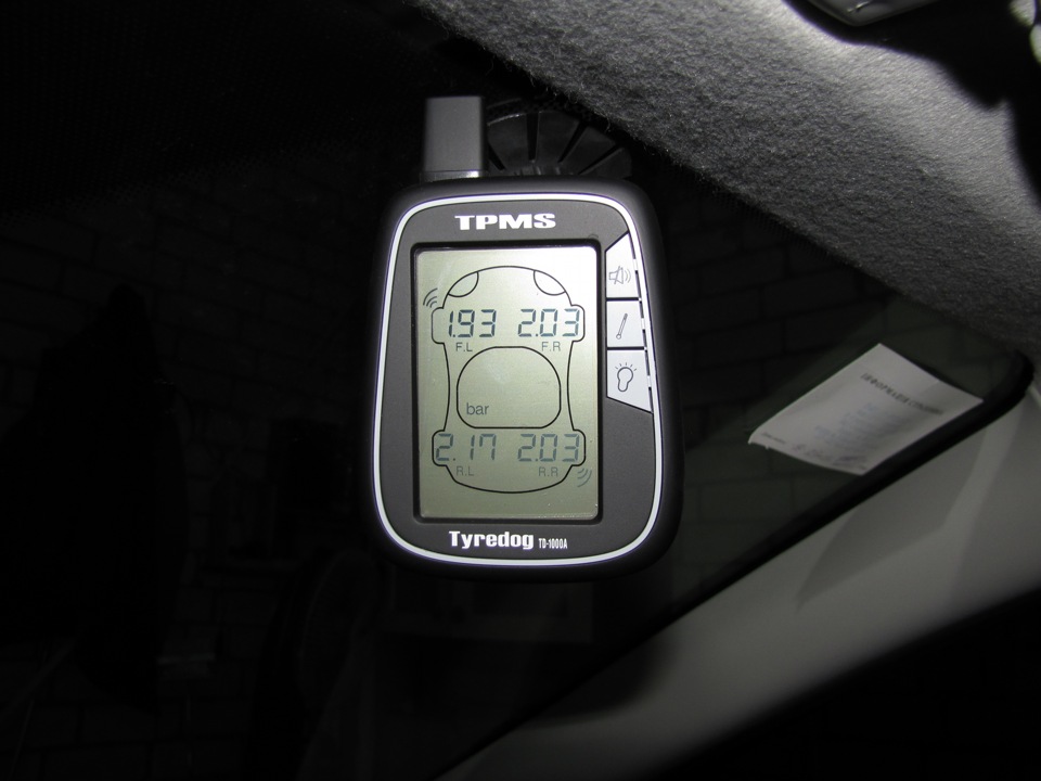 Система контролю тиску в шинах Tyredog (TPMS) 5