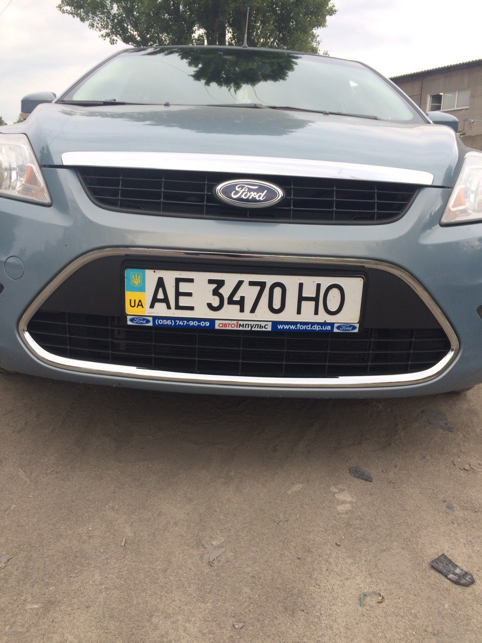 Заміна решітки бампера 5