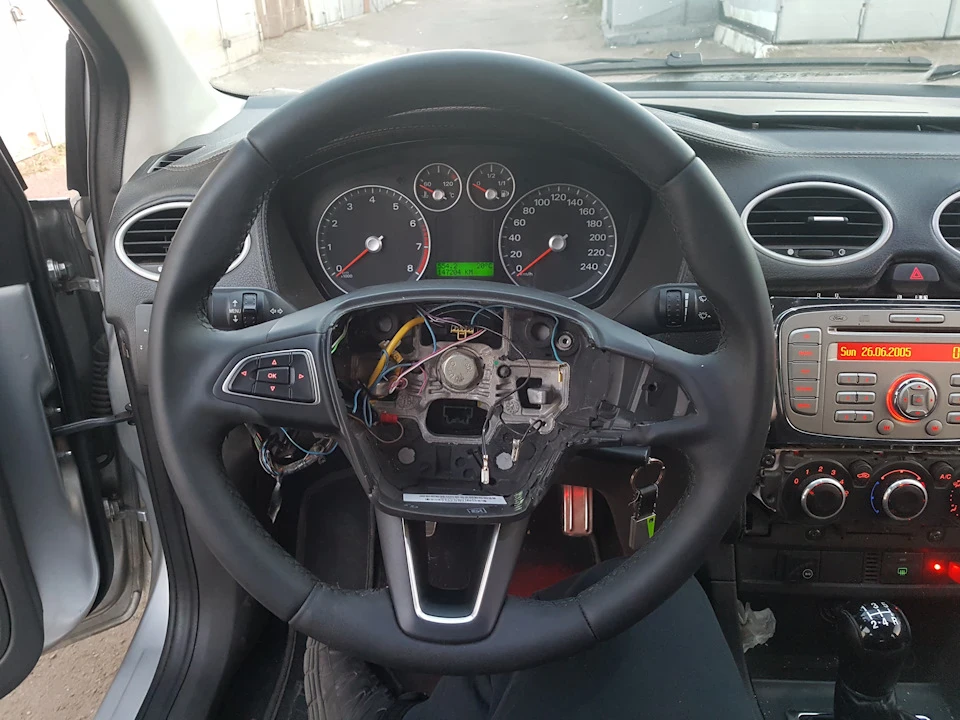 Руль від Ford Focus 3 рестайлінг ч.2 Круїз контроль