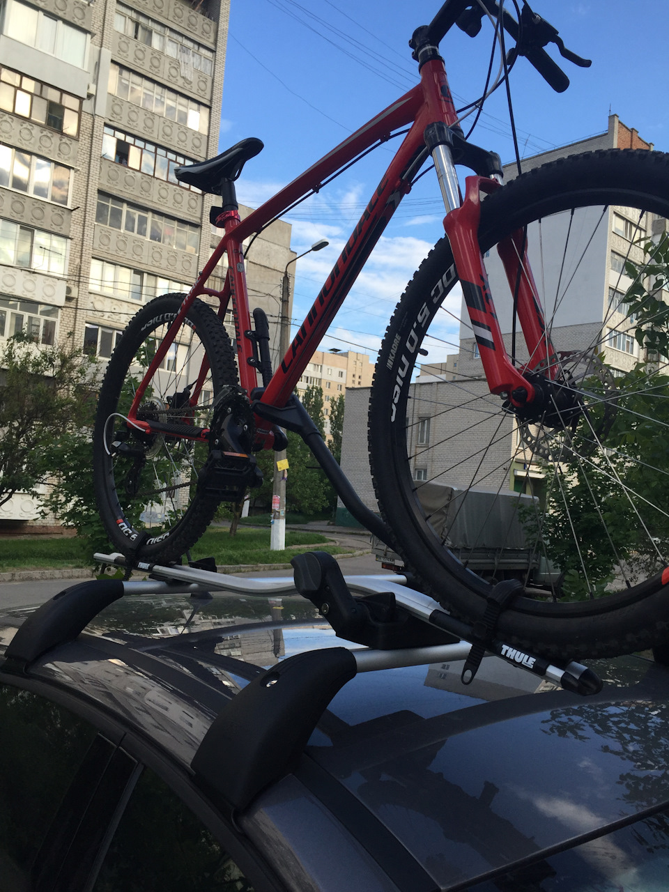 Багажник на дах, thule proride 4