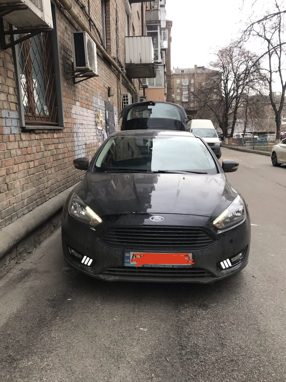 ДХО протитуманки Ford Focus Mk3 Рестайл 1
