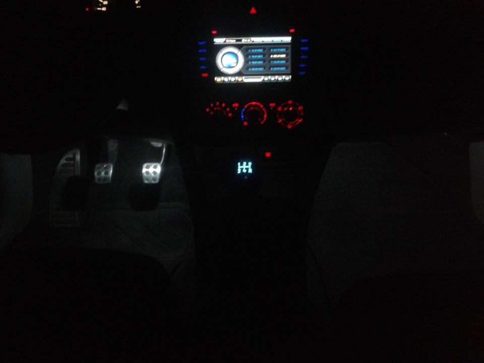 Ручка кпп з підсвічуванням 3