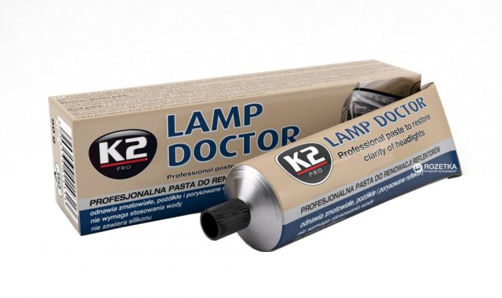 Поліровка фар К2 lamp doctor 1