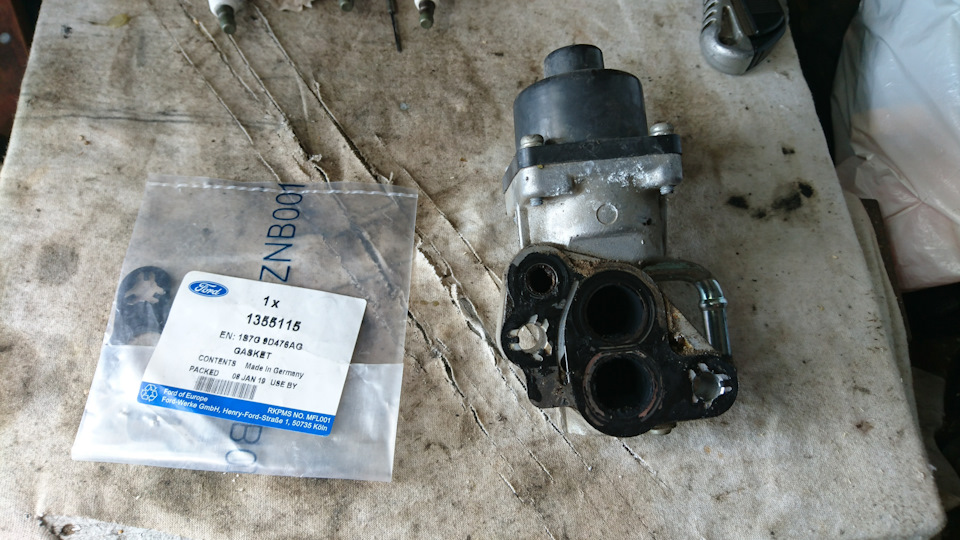 Чистка клапана EGR 1