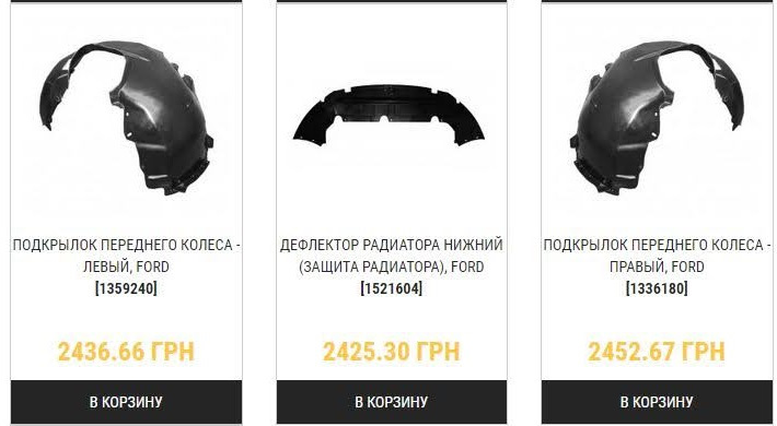 Заміна підкрилок 2