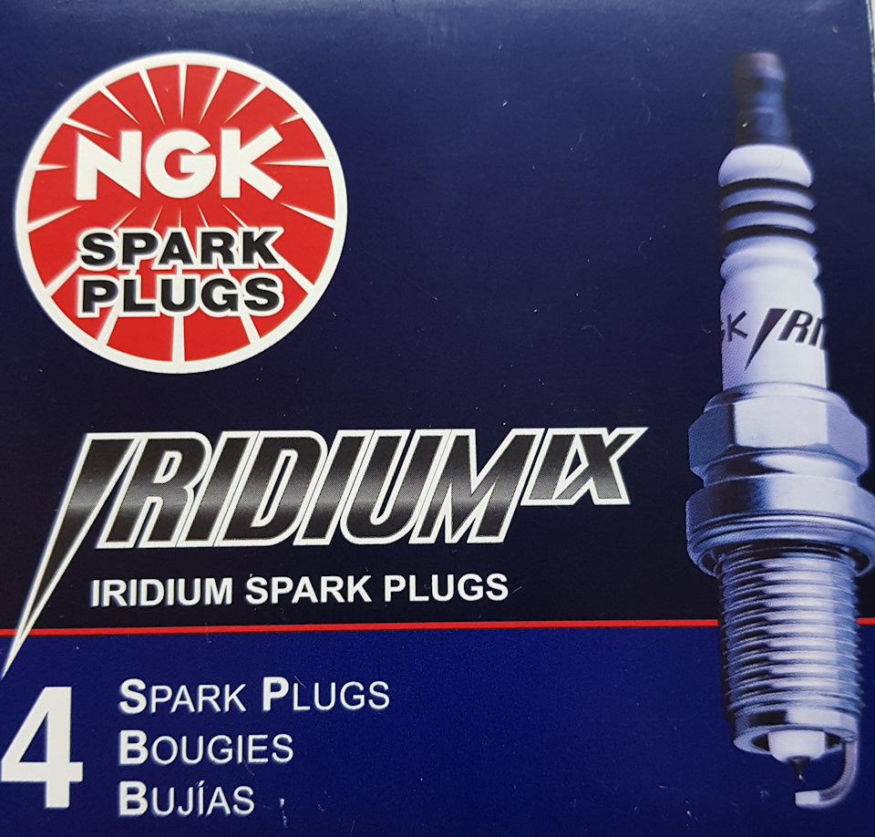 Свечи NGK Spark Plugs Iridium IX Set 1