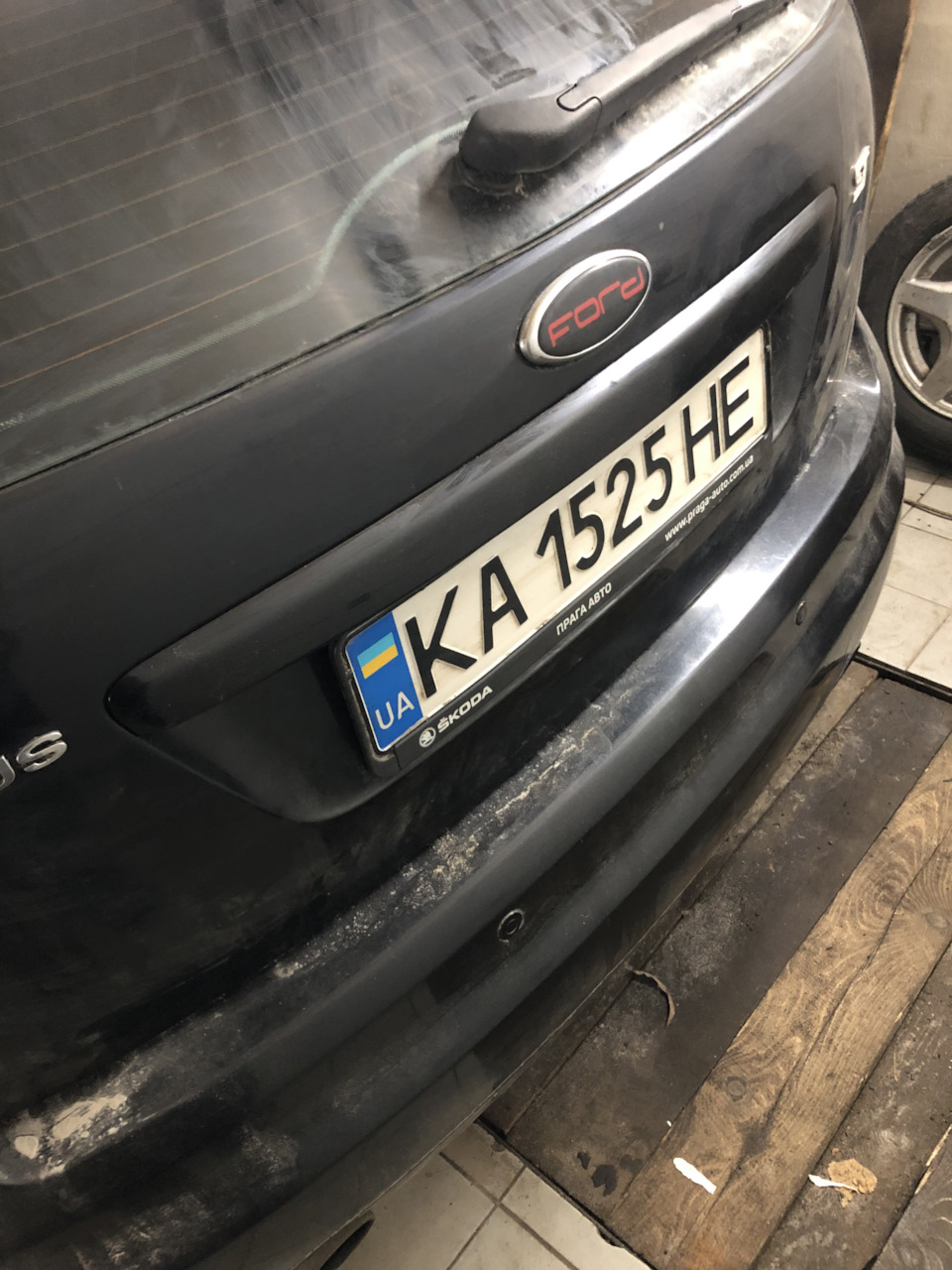Заміна колодок багажника 4