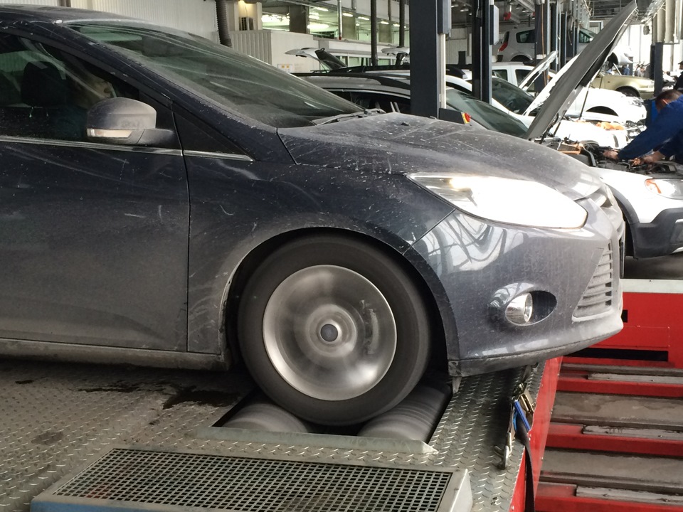 Завмер після чіп-тюнінг Форд Фокус 1.0 Екобуст / Dyno after Chip-tuning Ford Focus 1.0 Ecoboost 3