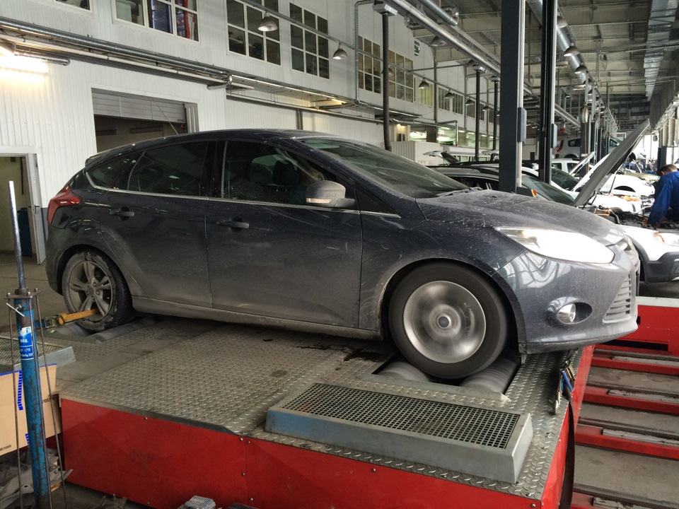 Завмер після чіп-тюнінг Форд Фокус 1.0 Екобуст / Dyno after Chip-tuning Ford Focus 1.0 Ecoboost 2