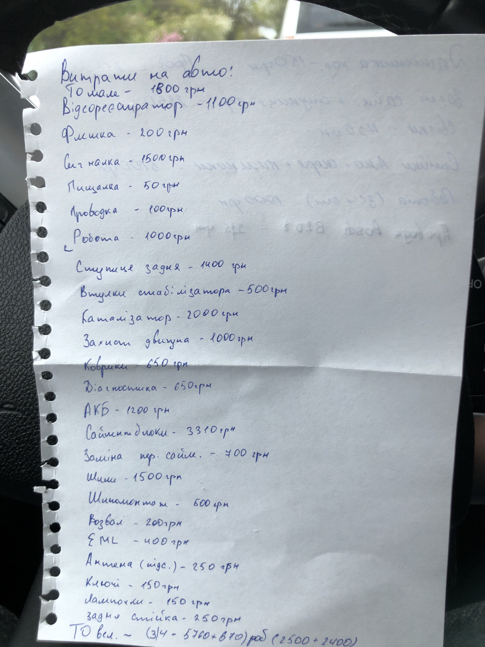 Обслуговування авто з моменту купівлі 4