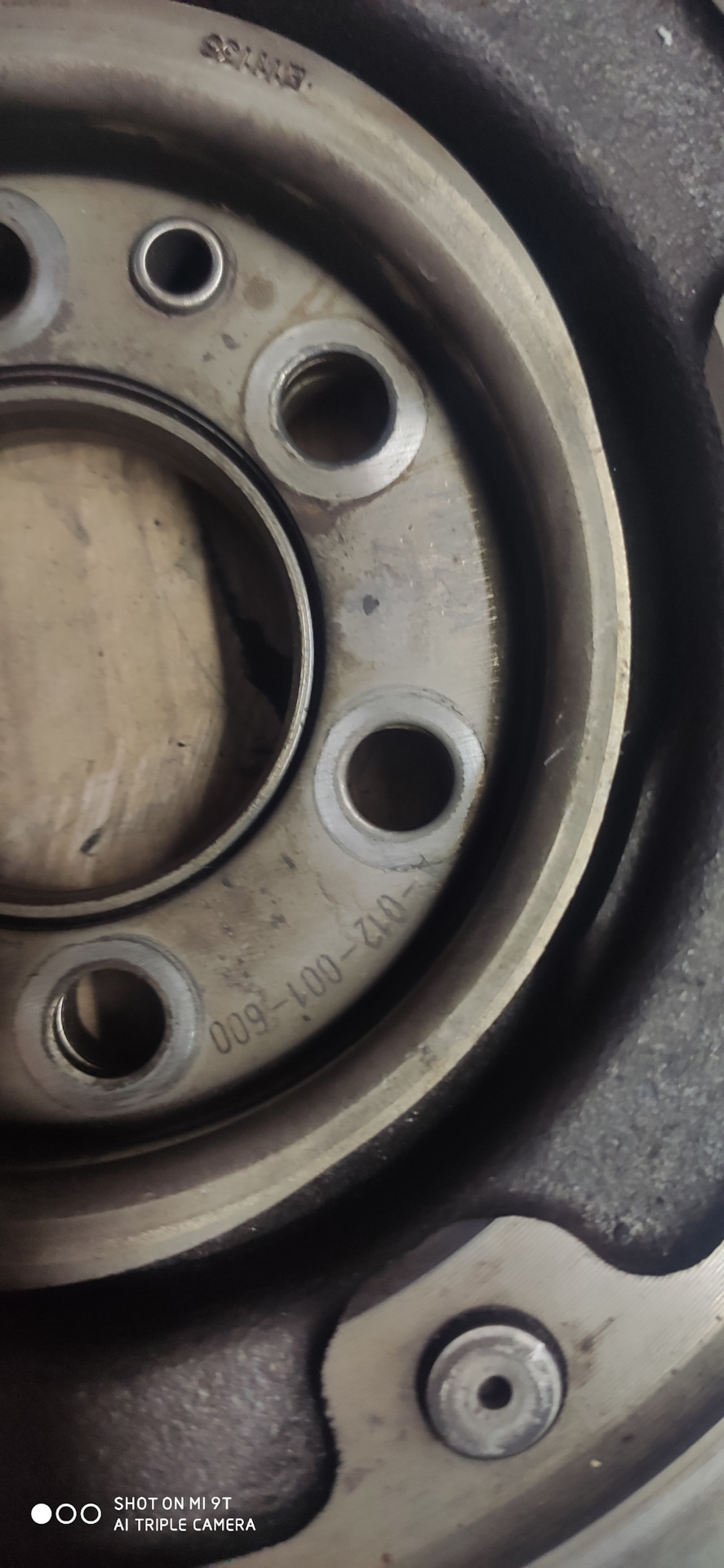 Заміна зчеплення. Двомасовий маховик. 4
