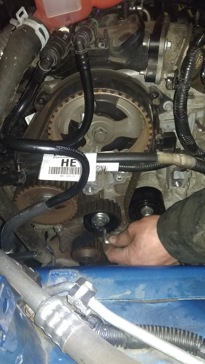 Заміна ременя грм 1.6TDCi 4