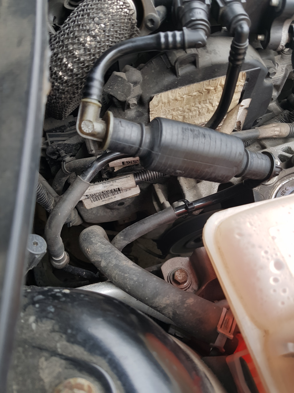 Груша підкачування ДП на 1.6TDCI 2