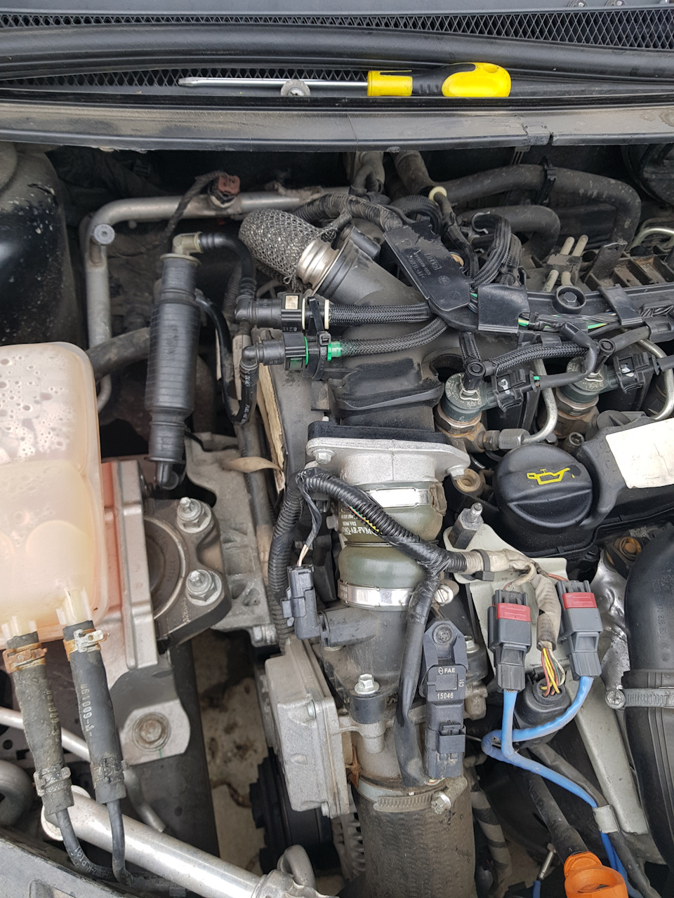 Груша підкачування ДП на 1.6TDCI 1