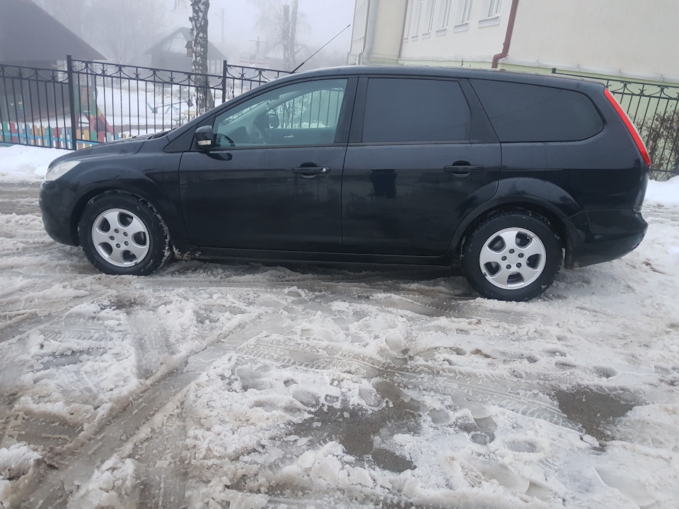 Колеса із зимовою гумою від опелю на фокус 2