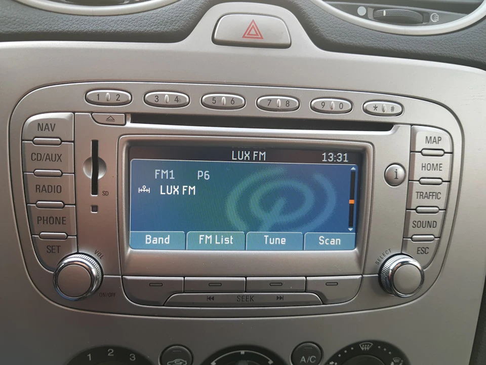 Магнітол Blaupunkt fx від Mondeo 4