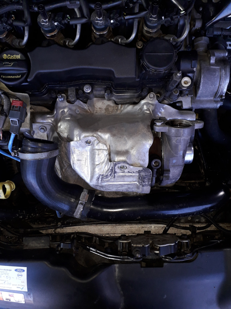 Передув турбіні 1.6tdci P0238 1